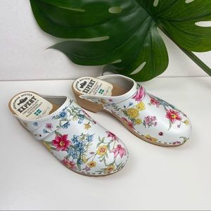Anatomisk Botten Expert Original Clogs In Florals Design size 40